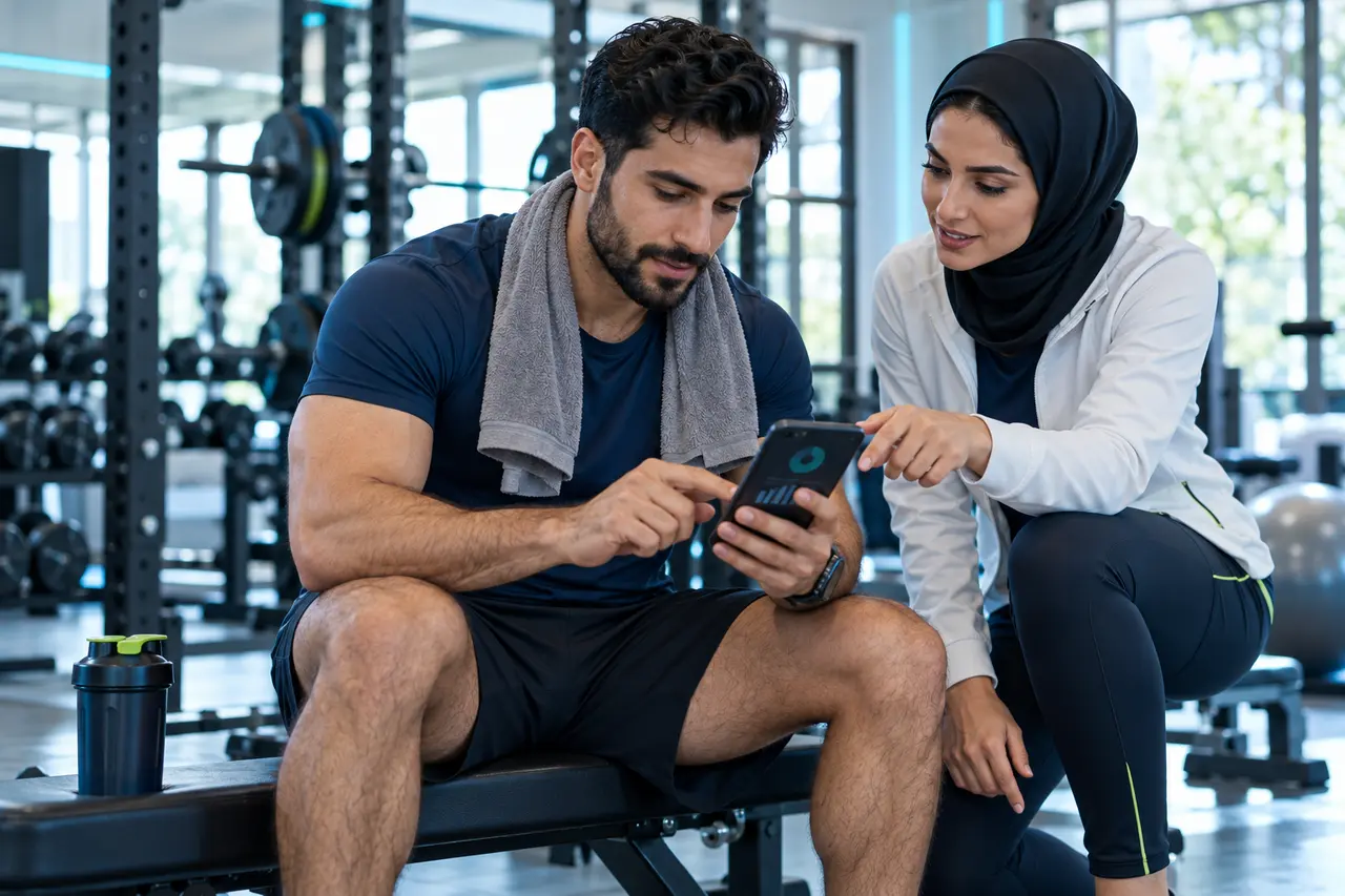 اجرای برنامه ورزشی با اپ